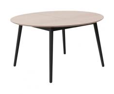 Hammel Furniture Esstisch »Meza by Hammel«, Ø135(231) cm, runde Tischplatte aus MDF/Laminat, Massivholzgestell, inklusive 2 Einlegeplatten, in mehreren Farben erhältlich, dänische Handwerkskunst