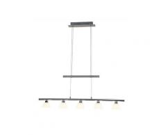 Brilliant Leuchten LED Pendelleuchte »TONJA«, Hängeleuchte, Höhenverstellbar