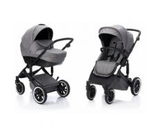 Fillikid Kombi-Kinderwagen »Tiger hellgrau melange«, Kinderwagen
