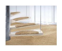 Stufenmatte »Mara S2«, Dekowe, halbrund, Höhe 5 mm, 100% Sisal, große Farbauswahl, auch als Set mit 15 Stück erhältlich