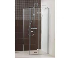 Dusbad Eckdusche »Vital 1 Drehfalttür rechts mit Seitenwand links«, 2-tlg., 80x80 cm