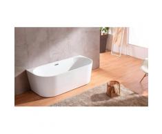 welltime Badewanne »New Granada«, (2-tlg), B/T: 170 / 80 cm, freistehende Wanne