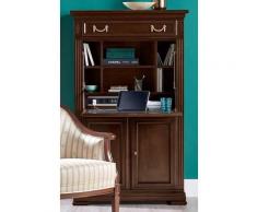 SELVA Sekretär »Villa Borghese«, Modell 6375, Höhe 152 cm, mit lederbezogener Schreibklappe