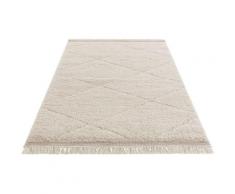 Hochflor-Teppich »Danaki«, MINT RUGS, rechteckig, Höhe 35 mm, Sisal-Optik, Hoch-Tief Struktur, Wohnzimmer, Schafzimmer, Arbeitszimmer, Robust, Pflegeleicht