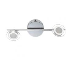 WOFI LED Wandleuchte »SPOT CHLOE 2FLG«, individuelle Beleuchtungsausrichtung