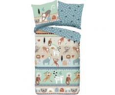 Kinderbettwäsche »Play«, good morning, mit Tierprint