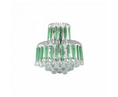 SPOT Light Wandleuchte »Grenada«, Modern Wandleuchte aus Metall, mit echten Kristallen, Passende LM E14