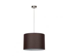 SPOT Light Pendelleuchte »Milena«, Leuchtenschirm aus Stoff, Baldachin aus Metall, Kabel kürzbar, Made in Europe