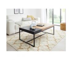 MCA furniture Couchtisch, Couchtisch Massivholz mit Tablett