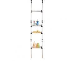 Ruco Teleskopregal, Aluminium, höhenverstellbar