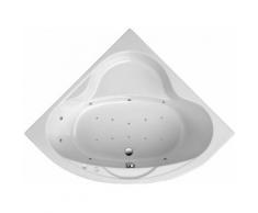 OTTOFOND Whirlpool-Badewanne »Sara«, (1-tlg), Typ Premium, chrom und Farblichtscheinwerfer