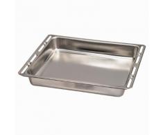 Xavax Bräter-/Auflaufblech Auflaufform für Braten, Gemüse,... »8 Liter, Edelstahl, Silber«