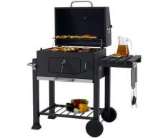Tepro Holzkohlegrill »Grillwagen Toronto Click«, BxTxH: 115x67x107 cm