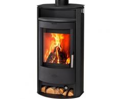 Heathus Kaminofen »Parma«, 6 kW, Dauerbrand, Stahl, Tee- und Holzfach