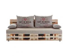 exxpo - sofa fashion Schlafsofa, inklusive Bettfunktion und Bettkasten, wahlweise mit Liftbettfunktion und Federkern
