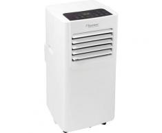 bestron Klimagerät mobiles Gerät, für Räume bis 28m², Kühlleistung 2,1 kW mit umweltfreundlichem Kühlmittel, 7.000BTU/h, Farbe: weiß