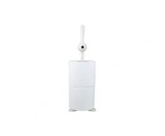 KOZIOL Toilettenpapierhalter »Toq Solid Weiß«, für 2 Rollen