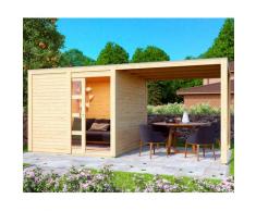 Karibu Gartenhaus »Qubic 1«, BxT: 484x246 cm, (Set)