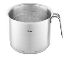 Fissler Milchtopf »ORIGINAL-PROFI COLLECTION®«, Edelstahl 18/10, (1-tlg), Edelstahl-Sauteuse, geeignet für Induktion, Gas, Glas, Keramik, mit Mess-Skala, breitem Schüttrand, Kaltmetallgriffen. Made in Germany