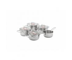 Kopf Topf-Set »Jara 9-teilig«, Edelstahl 18/8, (Set, 9-tlg), aus Edelstahl, Induktion