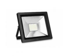 kwmobile LED Flutlichtstrahler, LED Flutlicht Strahler 30W - LED-Strahler 2100 Lumen mit Stromkabel - Flutlichtstrahler Hof Treppe Garten Garage Wand - Fluter Scheinwerfer