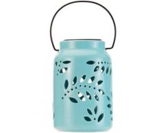 Pauleen LED Laterne »Sunshine Leaf«, Mint/Keramik, Solarbetrieben