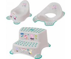 keeeper Töpfchen »Peppa Pig«, (Set, 3-tlg), Kinderpflege-Set - Töpfchen, Toilettensitz und Tritthocker Made in Europe