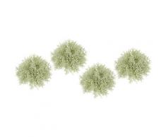 Kunstpflanze »Mooshalbkugel«, I.GE.A., Höhe 7 cm, 4er Set