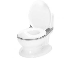 Fillikid Töpfchen »Mini Toilette, weiß/grau«, inkl. Sound- und Lichteffekte