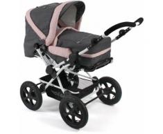 CHIC4BABY Kombi-Kinderwagen »Viva, Melange Rosa«, Kinderwagen