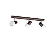 SPOT Light Wandleuchte »Svantje«, Naturprodukt aus Massivholz, Mit flexiblem Spotkopf, Schirm aus Metall, Passende LM E14, Made in EU