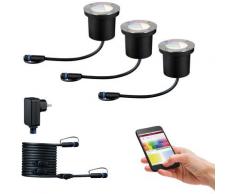 Paulmann LED Einbauleuchte »Outdoor Plug & Shine Starterset BodenEBL«, IP65 RGBW 24V ZigBee