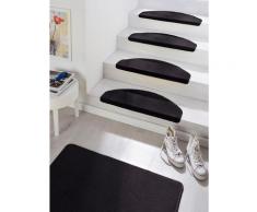 Stufenmatte »Fancy«, HANSE Home, halbrund, Höhe 7 mm, große Farbauswahl, 15 Stück in einem Set