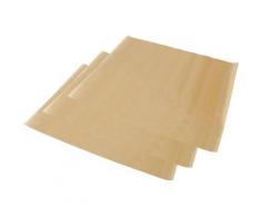 GSD HAUSHALTSGERÄTE Backmatte, Kunststoff (Set, 3-tlg), mit Antihaftbeschichtung