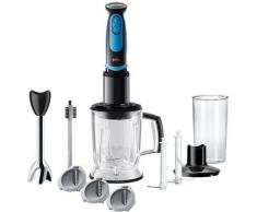 Braun Stabmixer MQ 5264BKBL MultiQuick 5 Vario Fit, 1000 W, durch Zubehör als Spiralschneider nutzbar
