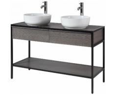 CYGNUS BATH Doppelwaschtisch »Brooklyn«, Breite 120 cm, Metallgestell
