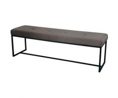 Home affaire Sitzbank »Celine«, Breite 90 oder 150 cm, mit schwarzen Metallbeinen