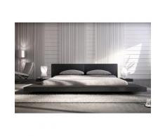 SalesFever Polsterbett, Design Bett in moderner Optik, Lounge Bett inklusive Nachttisch