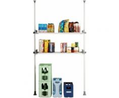 WENKO Teleskopregal »Herkules Twin«, Set 4-tlg.