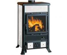 La Nordica Kaminofen »Rossella R1 - bianco infinity liberty«, 8,8 kW, Zeitbrand