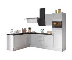 OPTIFIT Winkelküche »Ahus«, 200 x 270 cm breit, ohne E-Geräte, Soft Close Funktion, MDF Fronten