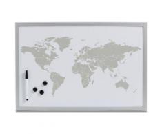 Zeller Present Magnettafel »World«, Memoboard, Motiv Weltkarte