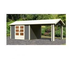 WOODFeeling Gartenhaus »Tastrup 7«, BxT: 648x348 cm, (Set)