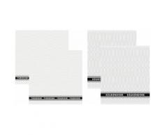 DDDDD Geschirrtuch »Pelle«, (Set, 4-tlg., Combi-Set: bestehend aus 2x Küchentuch + 2x Geschirrtuch)
