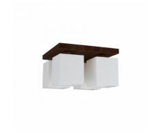 SPOT Light Deckenleuchten »Inger«, Naturprodukt aus Massivholz, Leuchtenschirm aus wertigen Stoff, Nachhaltig mit FSC®-Zertifikat, passende LM E27, Made in EU