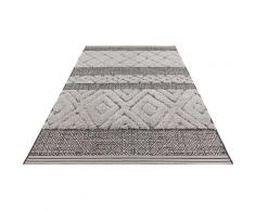 Teppich »Todra«, MINT RUGS, rechteckig, Höhe 22 mm, In- & Outdoor geeignet, im Boho-Stil, Sisal-Optik, Hoch-Tief-Struktur, ideale Teppiche für Terrasse, Balkon, Wohnzimmer & Schlafzimmer