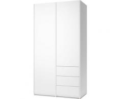 Müller SMALL LIVING Kleiderschrank »Modular Plus Variante 2« Inklusive 3 kleiner Schubladen unten rechts