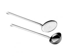 PINTINOX Kochbesteck-Set »Professional« (Set, 2-tlg), (Schöpflöffel, Schaumlöffel), Edelstahl 18/10, spülmaschinengeeignet