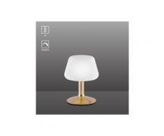Paul Neuhaus Tischlampe, 3-Stufen Touchdimmer, 1xG9/3W/LED, Messing matt »TILL«