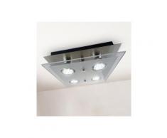 B.K.Licht LED Deckenleuchte »Dorado 4«, LED Deckenlampe eckig Spot Schlafzimmer Wohnzimmer-Beleuchtung inkl. 3W